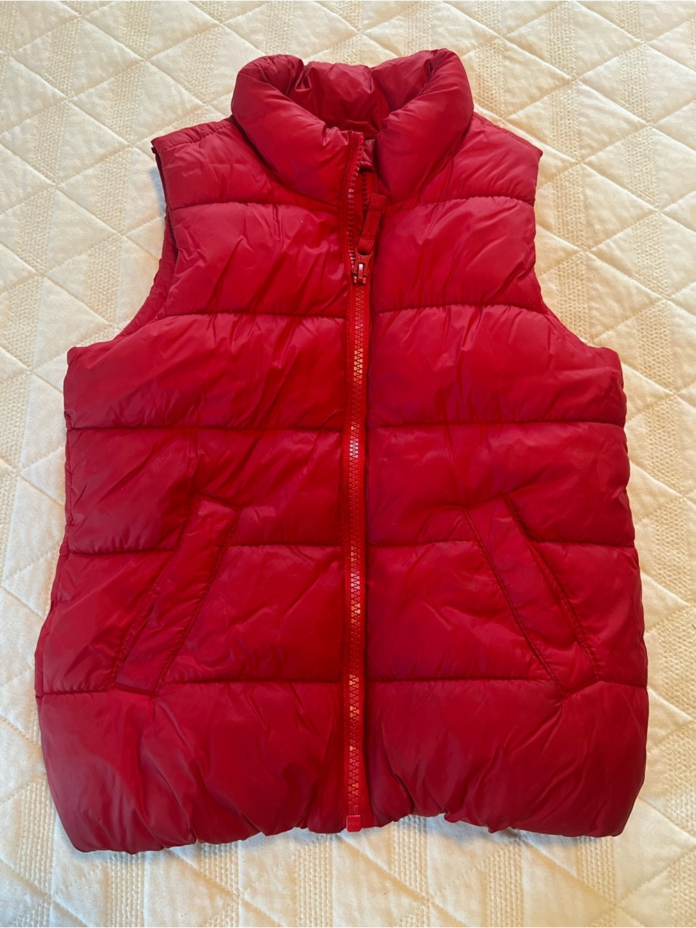 Old Navy Red Kids Puffer Vest